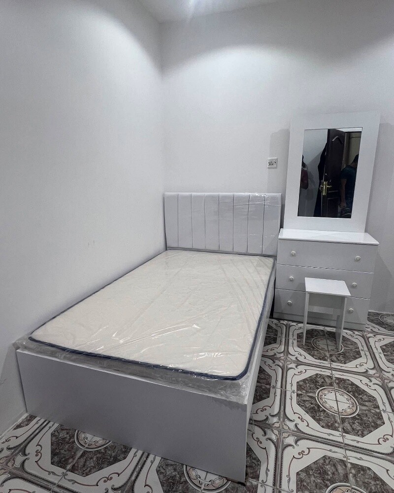 Bed, mattress cabinet available - 1