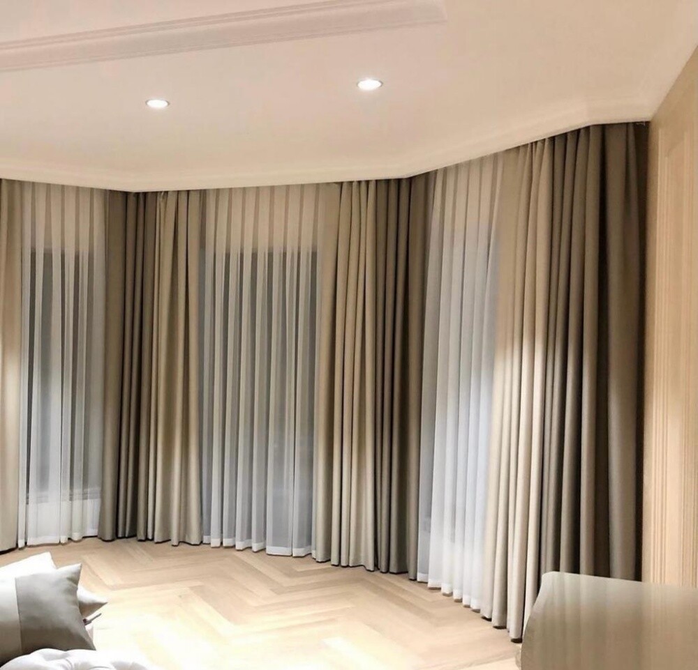 Curtain,sofa,bed and decor - 18