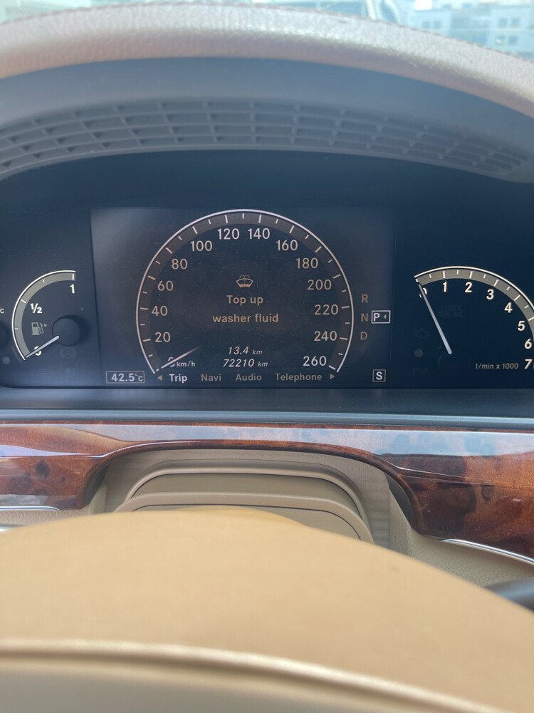 mercedes s500 2008(low mileage) - 2