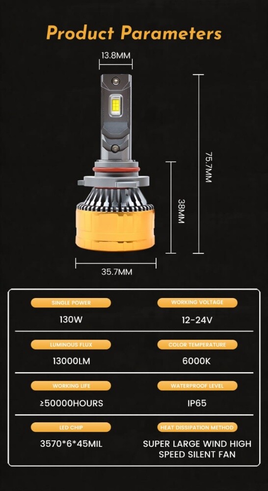 Headlights LED - 6