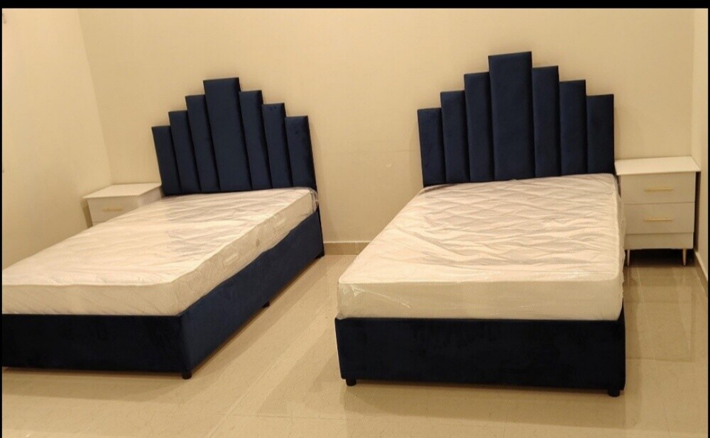 Box Bed and mattress (new) - 1