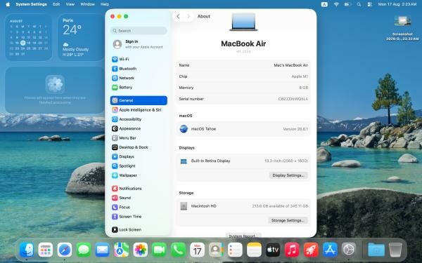 Macbook Air M1 - 4