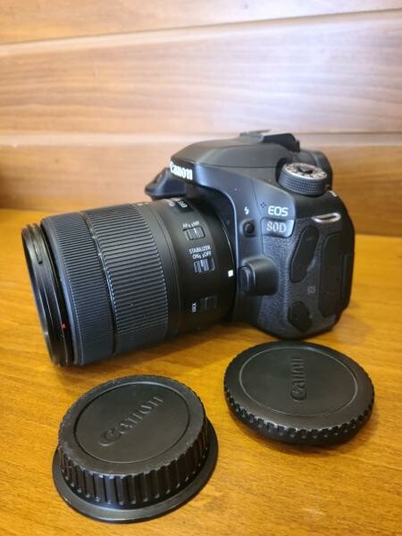 Canon 80D camera + 18-135 lens - 1