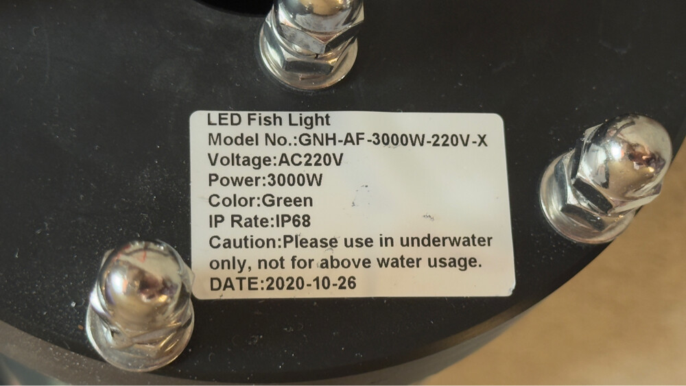 3000w led fish light - 4
