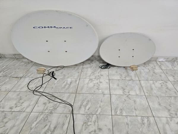 2 Satellite Dishes - 1