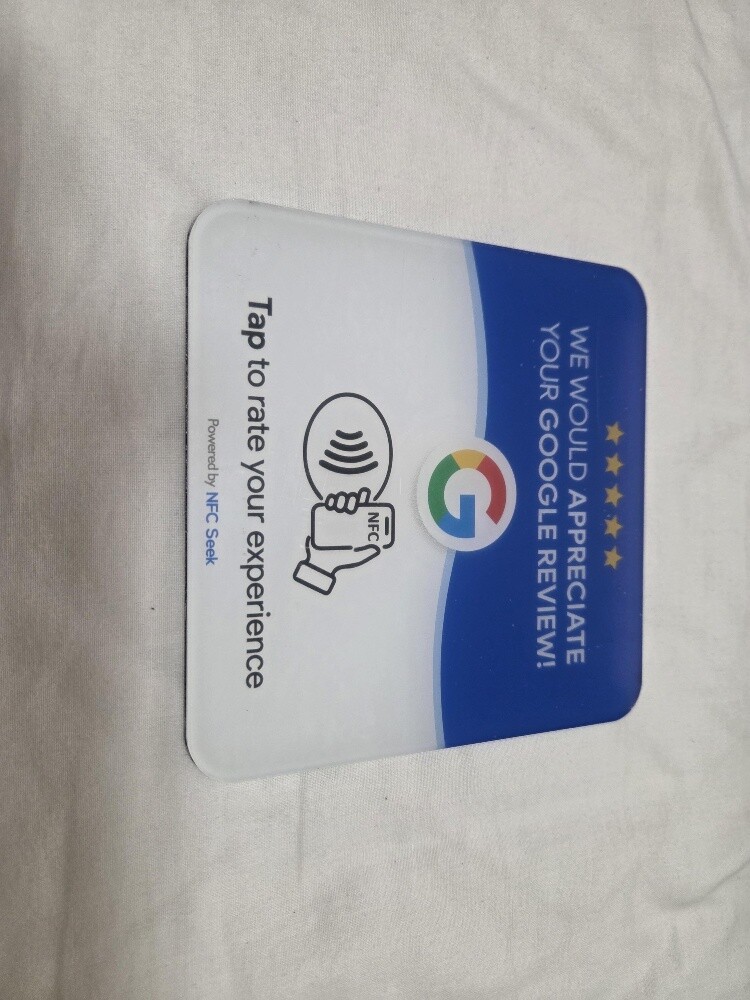 Smart Google Review Card with NFC - 2