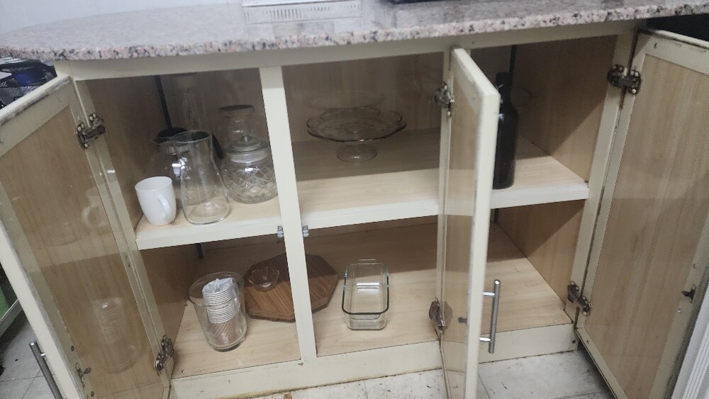 Kitchen Cabinet Large Marble Top - 4