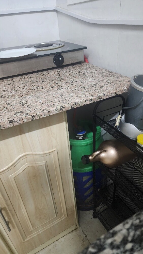 Kitchen Cabinet Large Marble Top - 2