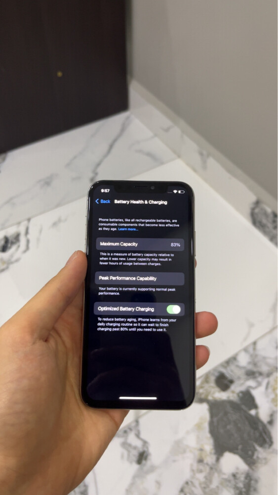 IPHONE X - new condition - 5
