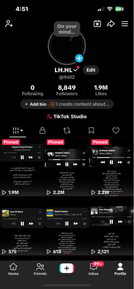 TikTok account for sale - 1