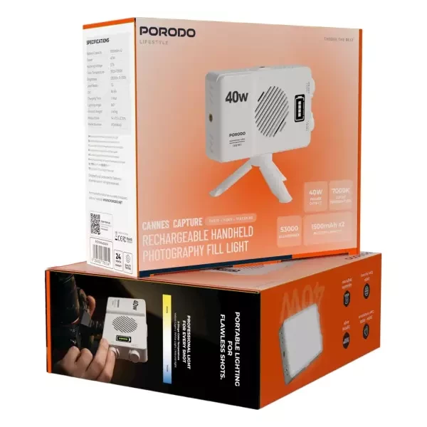 Porodo Rechargeable Fill Light - 5