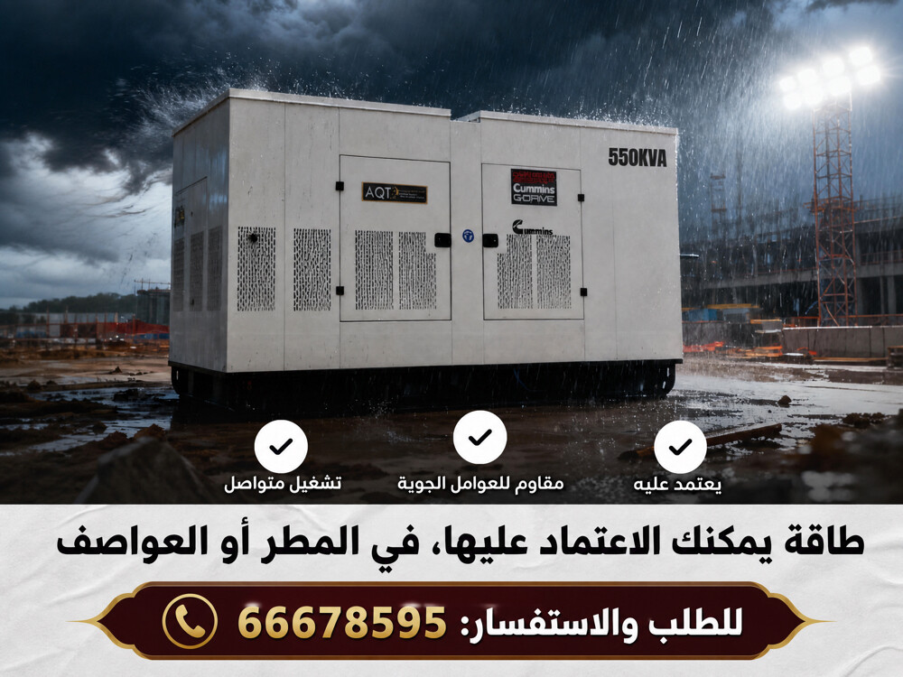 مولدات كهربائية ديزل كاتم صوت  - 3
