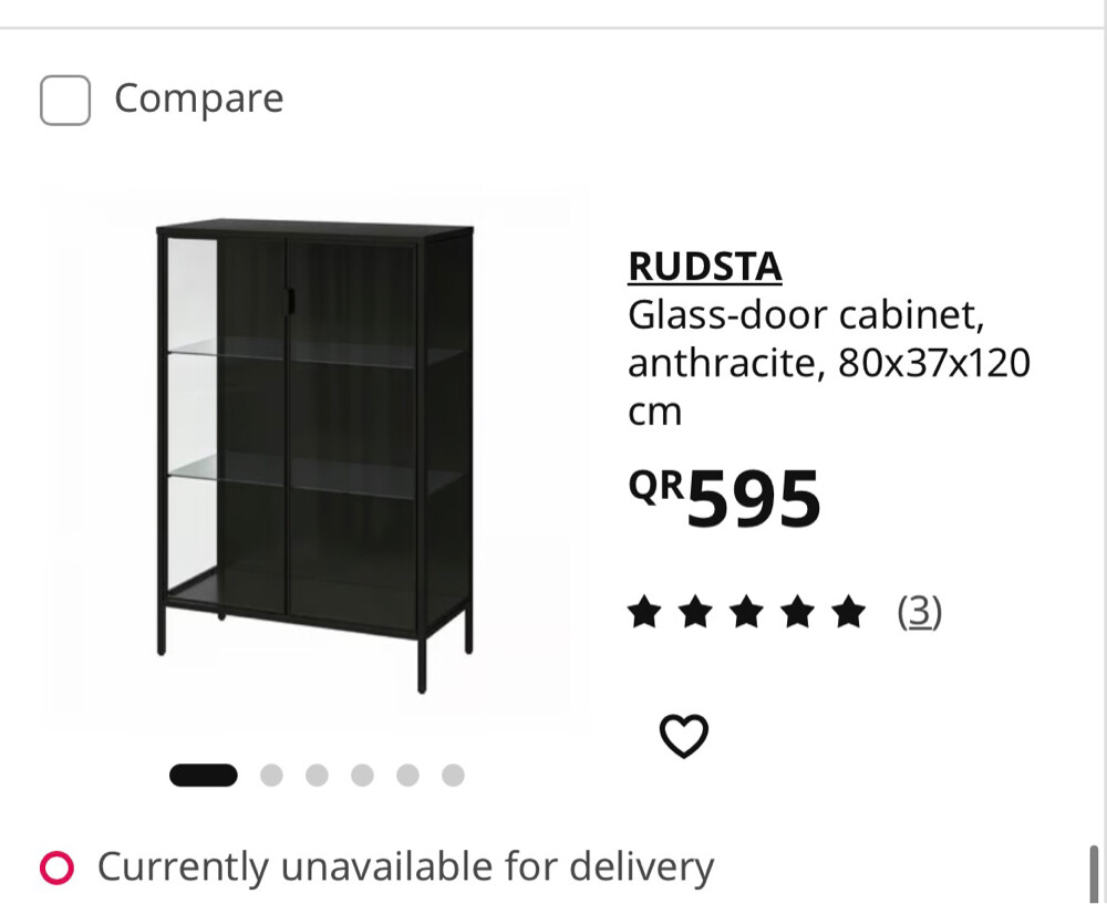 Recliner Chair + IKEA RUDSTA Glass- - 3