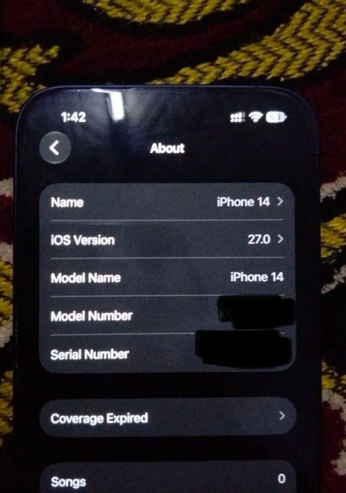 Iphone 14 USA model E sim - 3