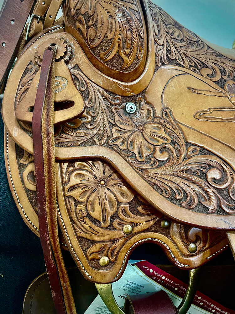 RARE: Never Used Western Saddle - 6