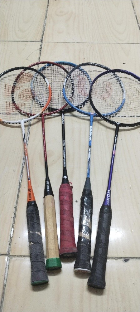 5 Badminton Rackets  QAR 50 Each - 5
