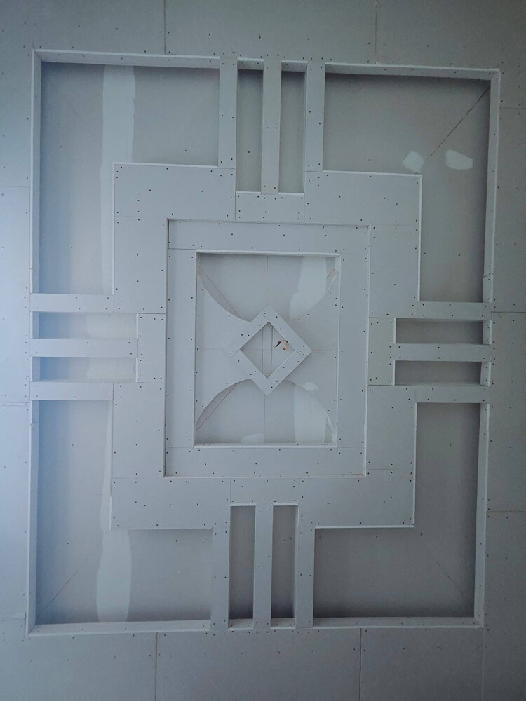Gypsum Decorations and paint work - 6