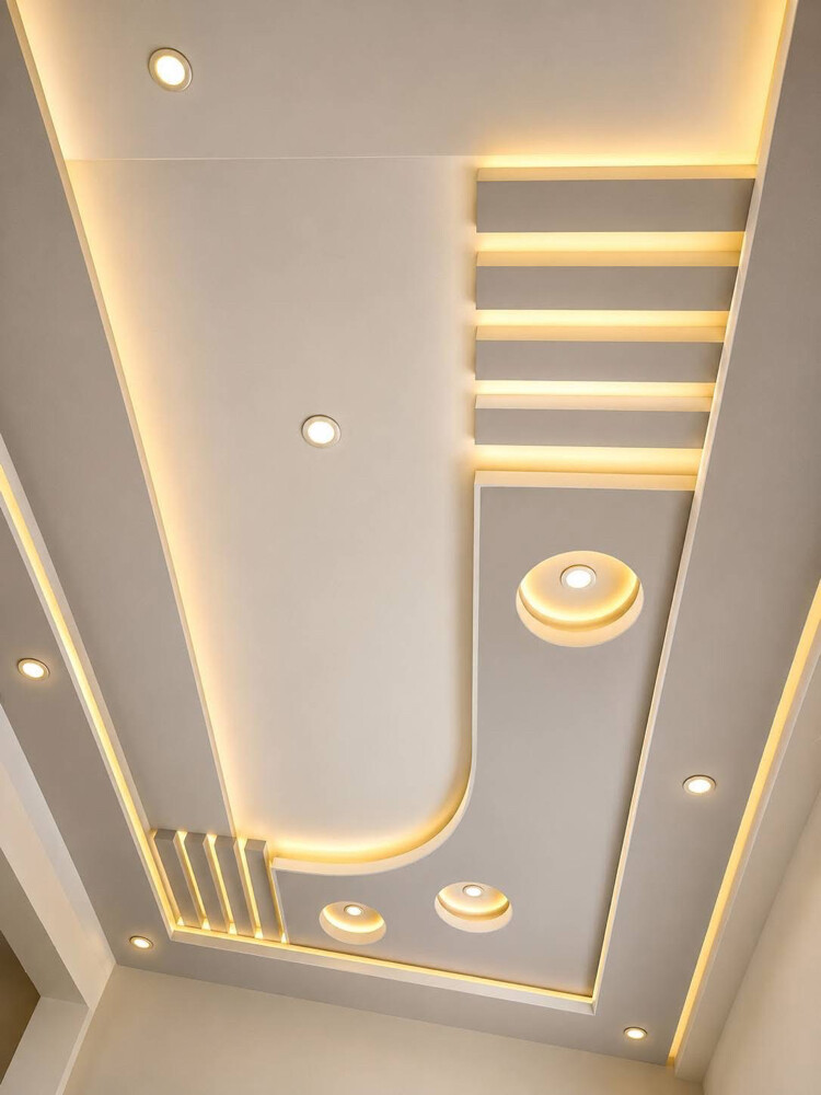 Gypsum Decorations and paint work - 14
