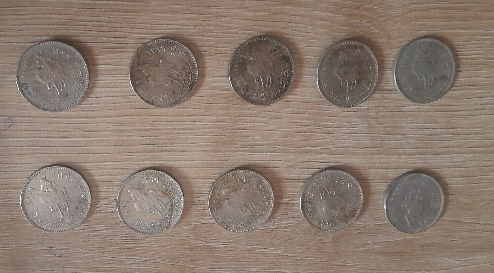 Libyan currencies different prices - 4
