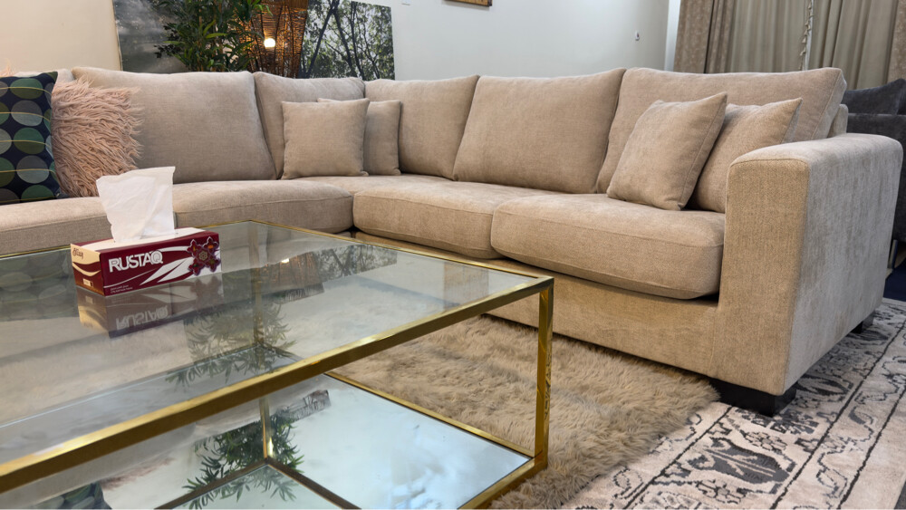 Home centre luxurious u shape sofa  - 4