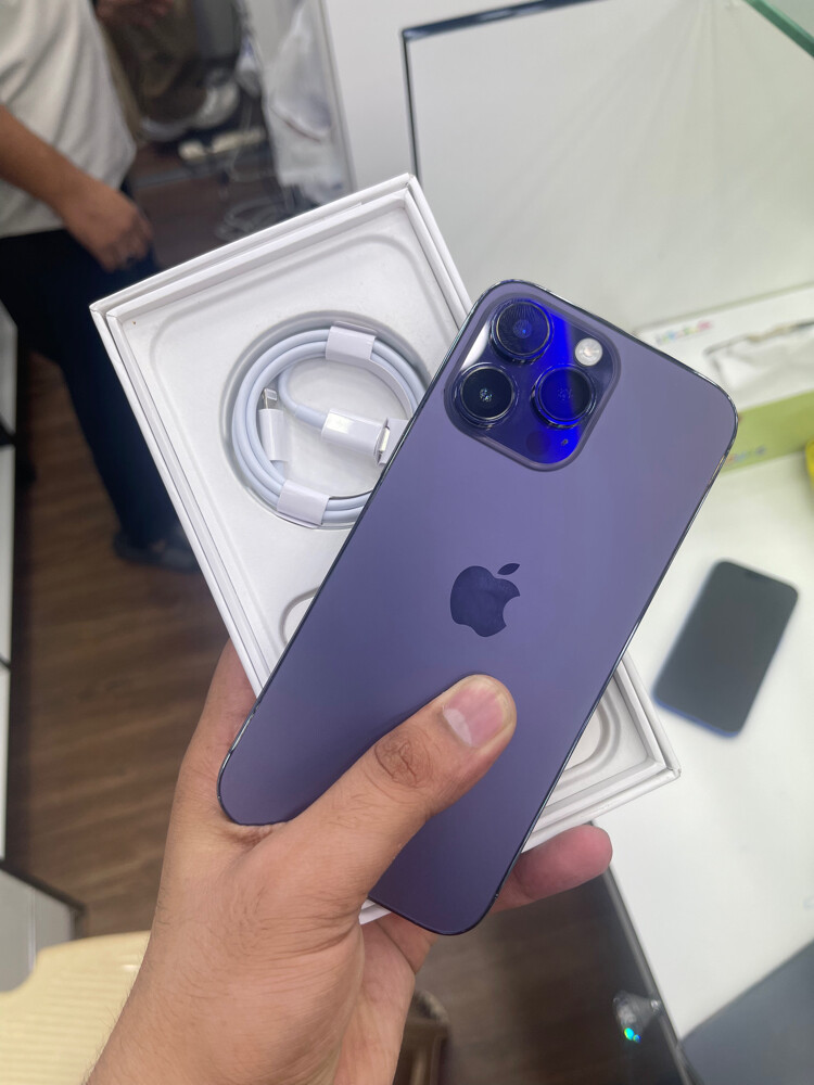 iPhone 14 Promax 256gb purple - 7