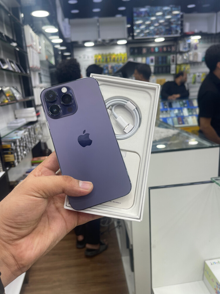 iPhone 14 Promax 256gb purple - 5