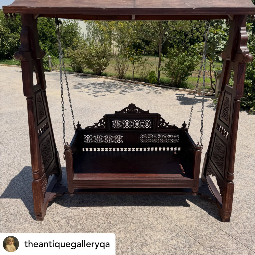 Indian swing made of solid wood - 7