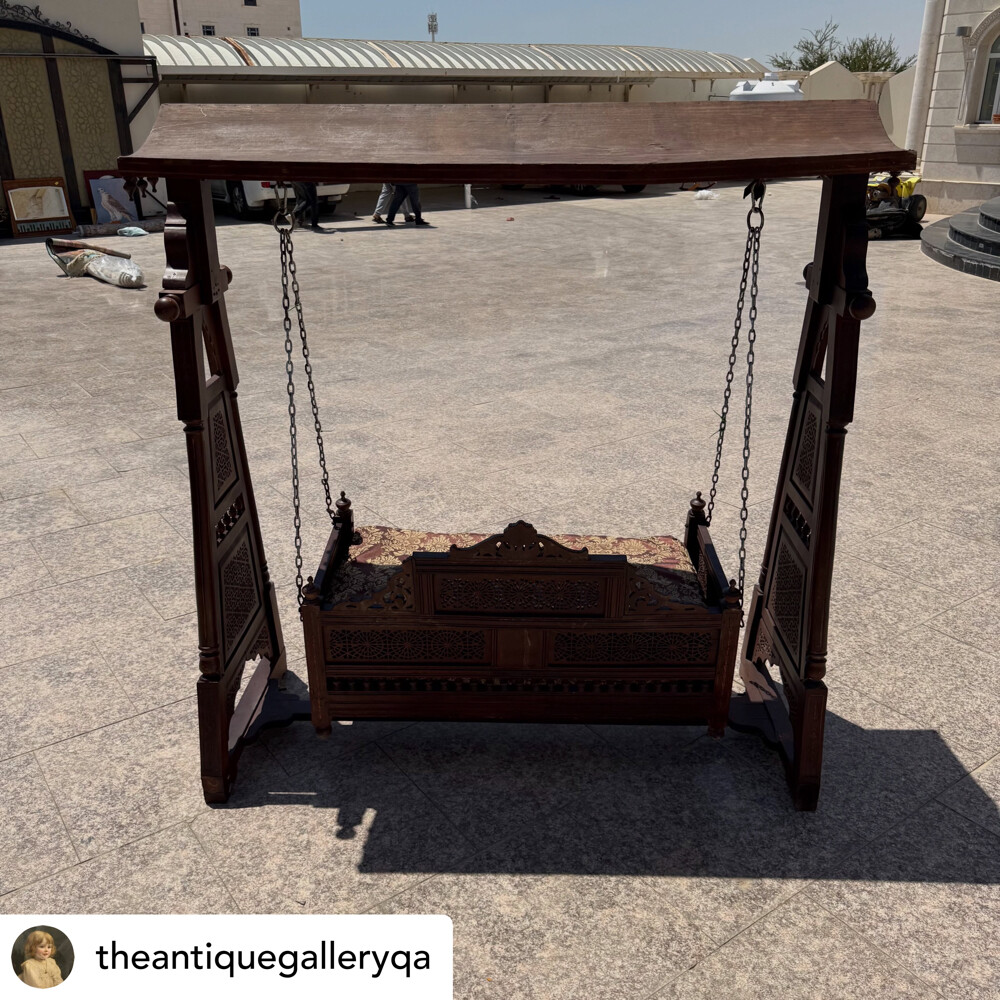 Indian swing made of solid wood - 6