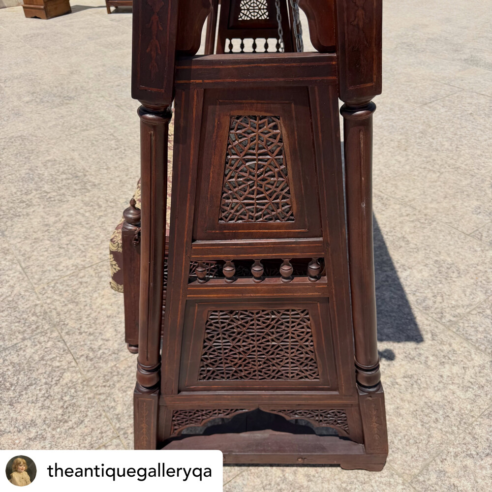 Indian swing made of solid wood - 4