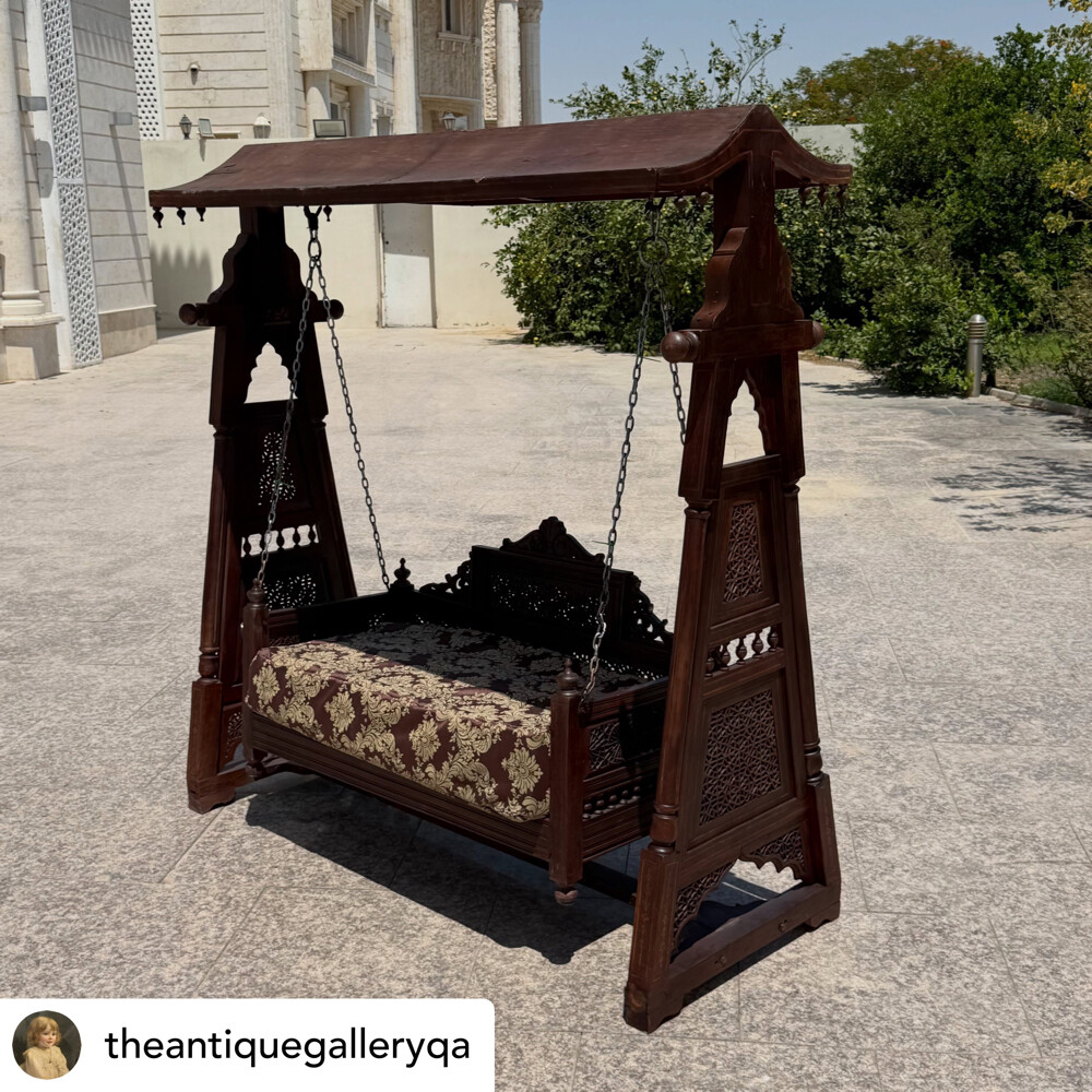 Indian swing made of solid wood - 3
