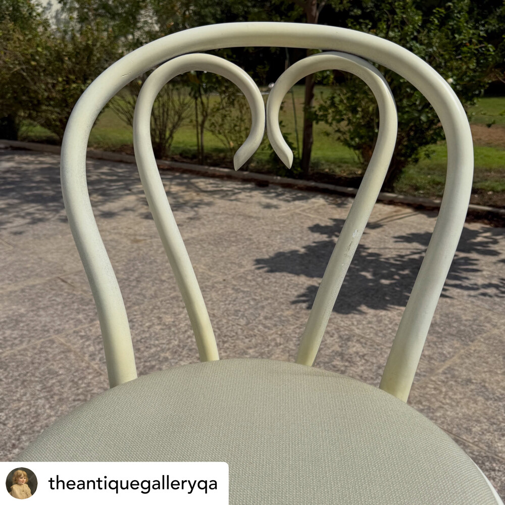 4 Bentwood Ironica Bar Chairs  - 10