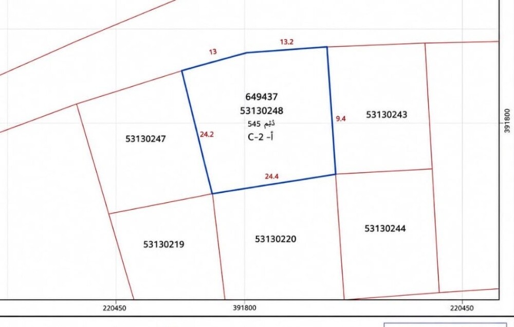For sale a privileged land in Muait - 1