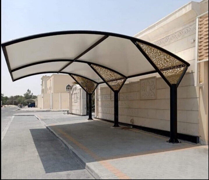 luxurious modern carport,fencing. - 3