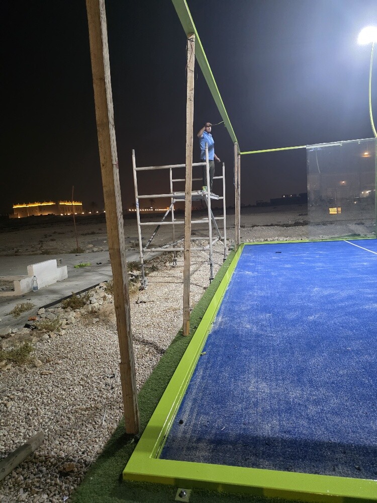 Padel Court maintenance - 4