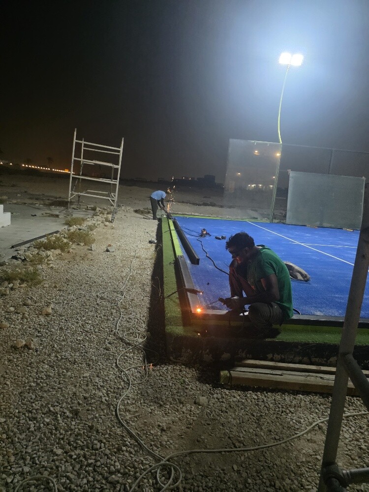 Padel Court maintenance - 3
