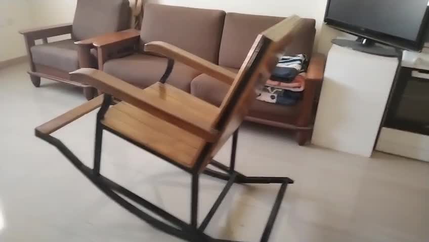 Wooden Rocking Chair for Sale - 1