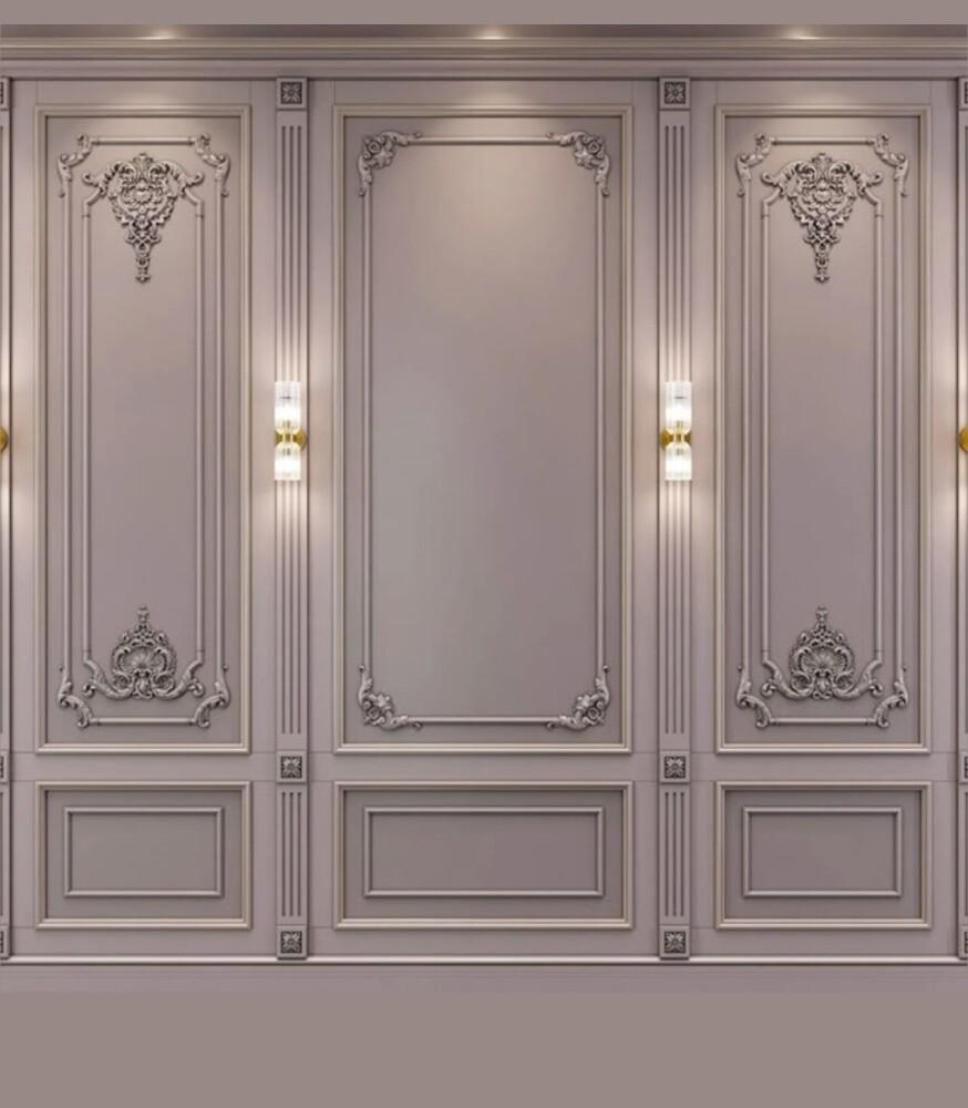 Gypsum decorations and painting for - 3