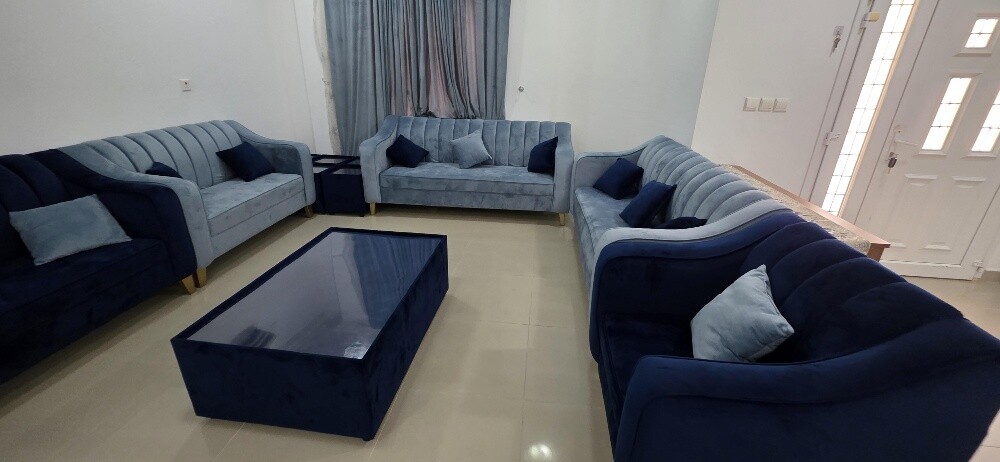 Sofa set with tables for sale foam - 3