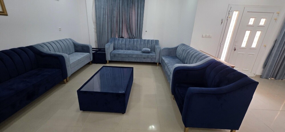 Sofa set with tables for sale foam - 6