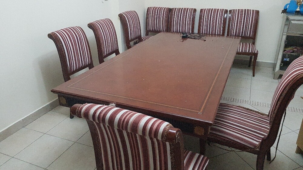 Dining table with 4 chairs - 1