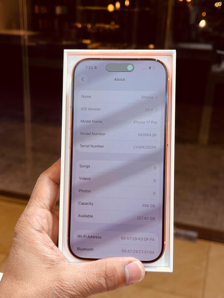 17pro cosmic 256gb - 3