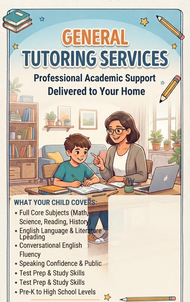 Tutor available  - 1