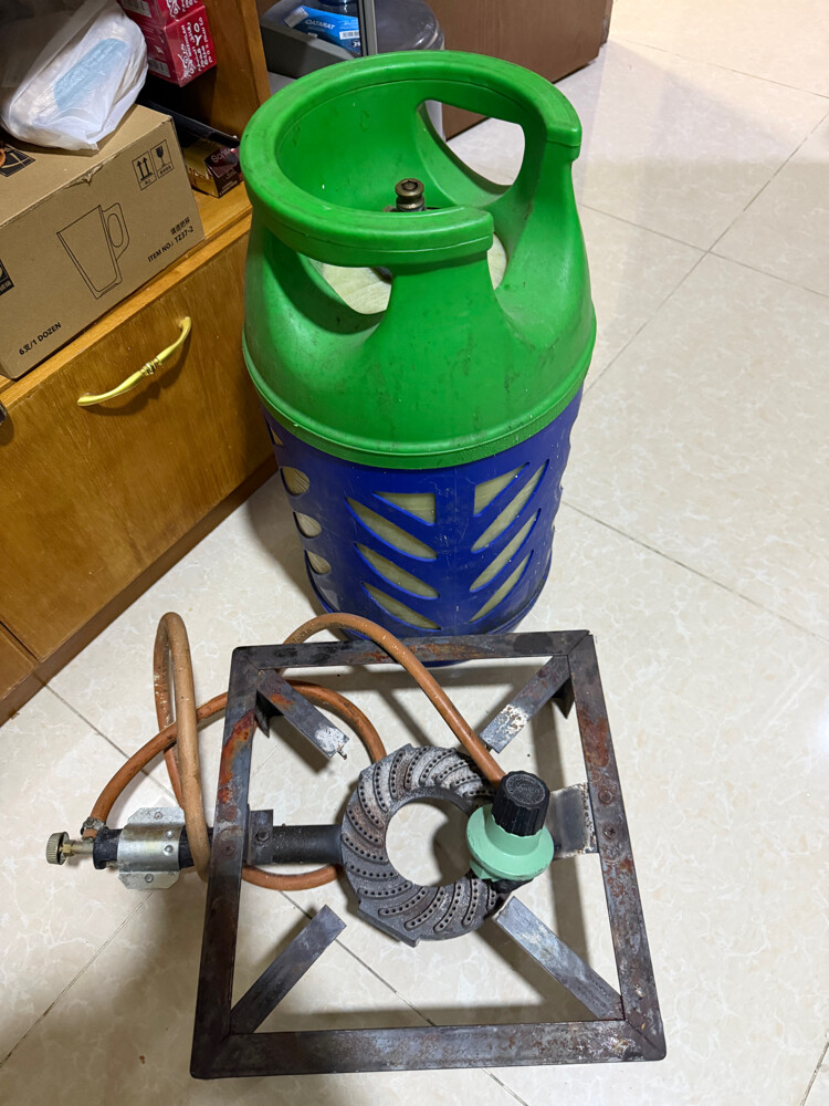 high pressure regulator with stove - 2