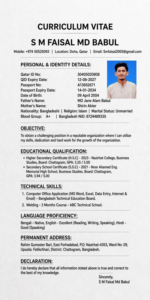 S M Faisal - 1