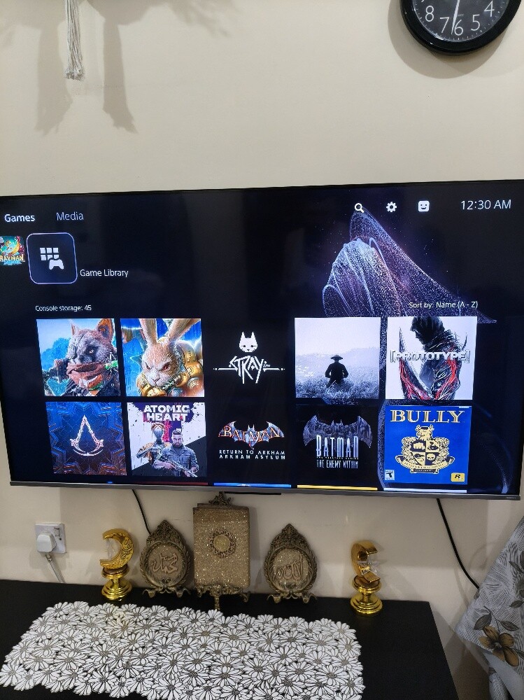 jailbreak PS5 excellent, 40 games - 2