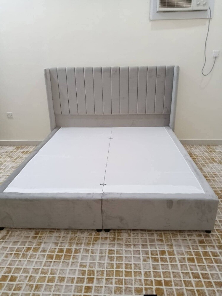 Bed, mattress, cabinet available - 17