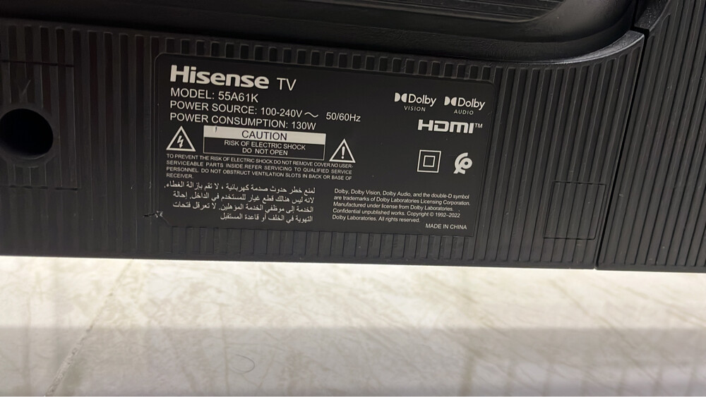 hisense - 3