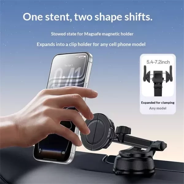 Yesido C280 2-in-1 Suction Cup Car - 4
