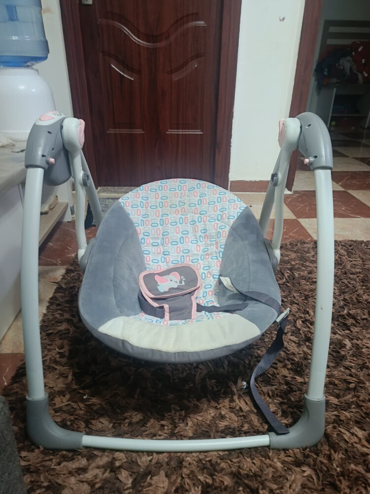 Baby battery operated swing - 2