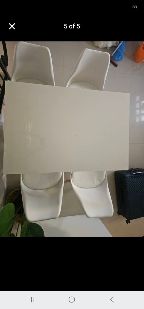 Table & 4 Chairs - 5